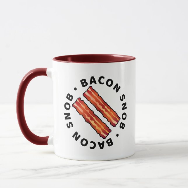 Caneca Bacon Snob Mug (Esquerda)