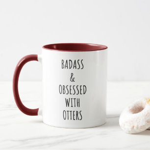 Caneca Badass & Badass Obcecados Com As Cartas
