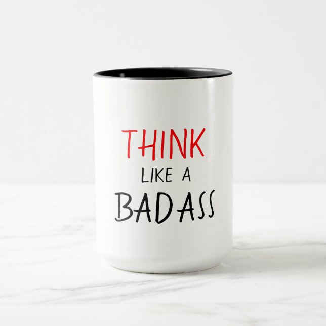 CANECA BADASS MUG_THINK ENGRAÇADO GOSTAM DE UM BADASS (Centro)