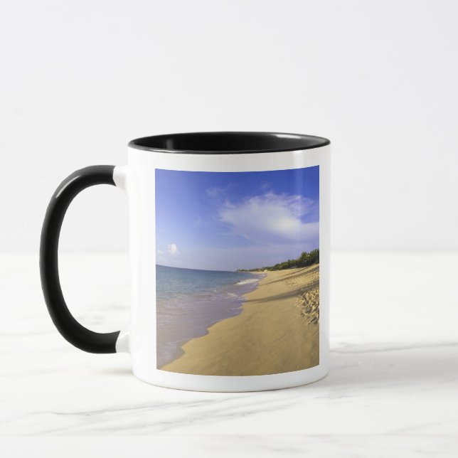 Caneca Baía Longa praia de Long Bay, St. Martin, (Esquerda)