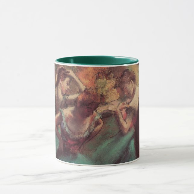 Caneca Bailarinas, Rosa e Verde de Edgar Degas (Centro)