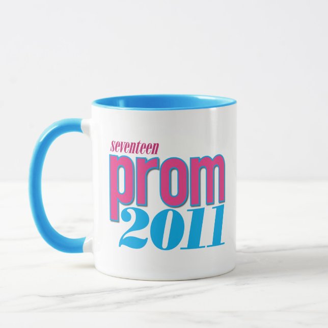 Caneca Baile de formatura 2011 - Aqua (Esquerda)