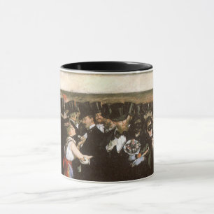 Caneca Baile de Máscaras na Ópera por Edouard Manet
