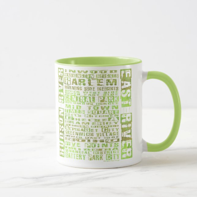 Caneca Bairros de Nova York se tornam verdes (Direita)