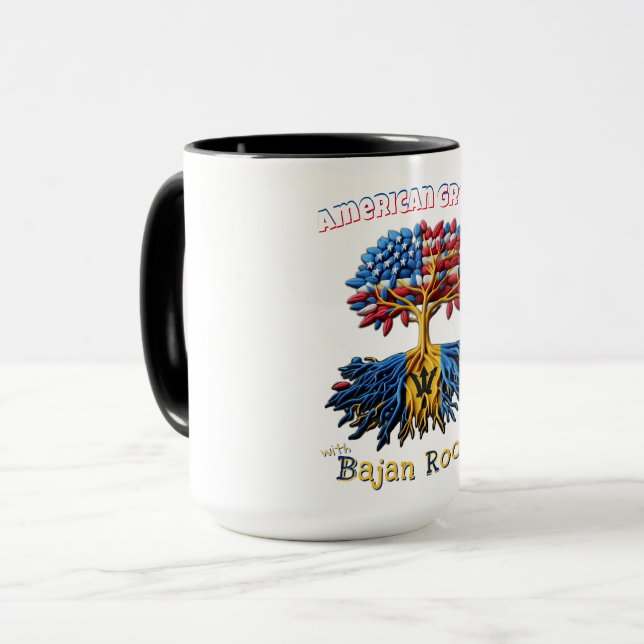 Caneca Bajan Roots 001 (Frente Esquerda)