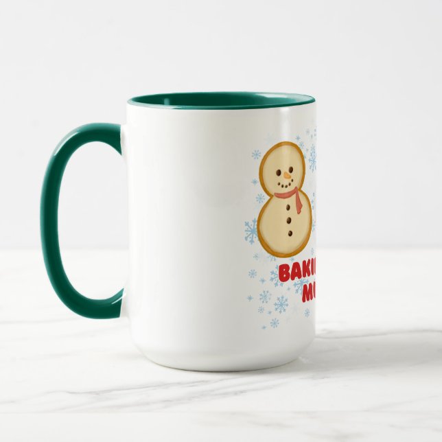 Caneca Baking é SNOW muito divertido (Esquerda)