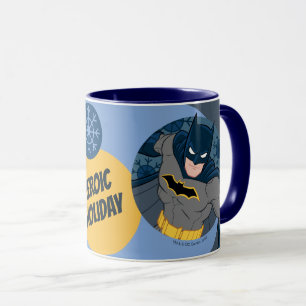 Caneca Balança de Feriado da Liga da Justiça