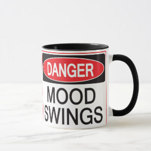 Caneca balanço de humor do perigo