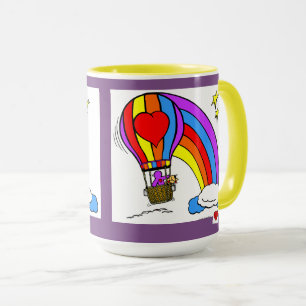Caneca Balão da arte do coração