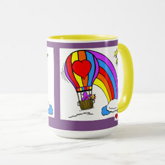 Caneca Balão da arte do coração