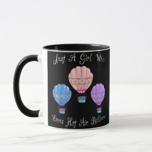 Caneca Balão de ar quente e bonito