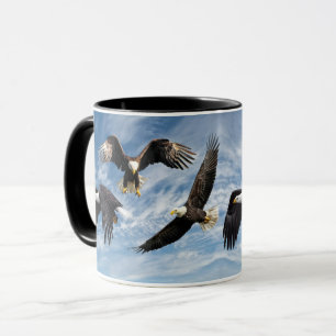 Caneca Bald Eagle Soaring