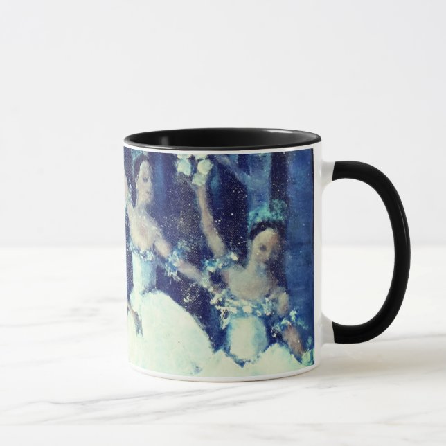 Caneca balé do Nutcracker : Dança dos Flocos de Neve (Direita)