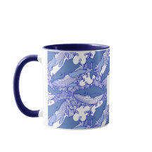 Baleia Azul Monocromática Personalizada