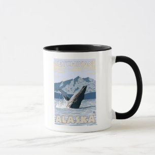 Caneca Baleia-jubarte - Ketchikan, Alasca