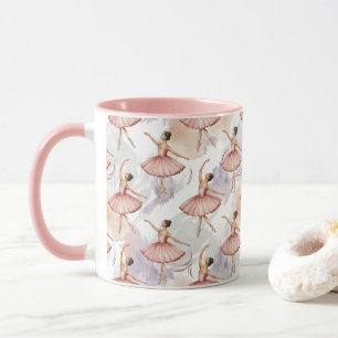 Caneca Ballerina do Quebra-Nozes dançarina de ballet árvo