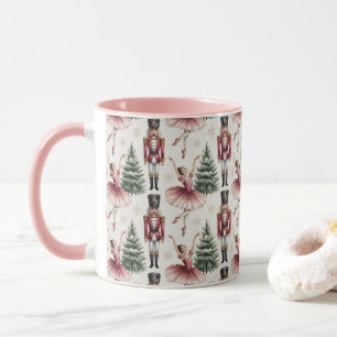 Caneca Ballerina do Quebra-Nozes dançarina de ballet árvo
