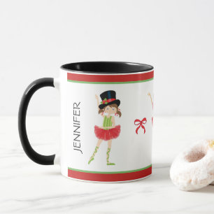 Caneca Ballerina Felry Christmas   BALÉ