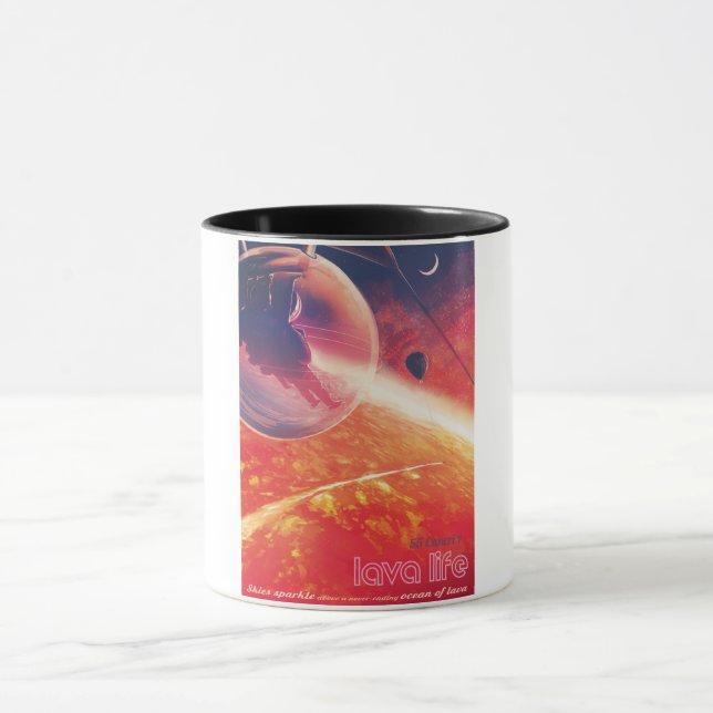 Caneca Baloão de Ar Quente Extremo em Paisagem Infernal V (Centro)