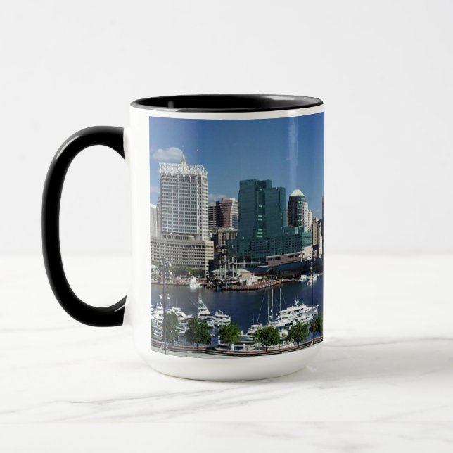 Caneca Baltimore Inner Harbor Panorama (Esquerda)