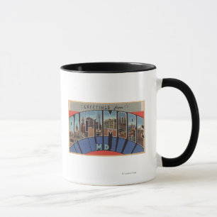 Caneca Baltimore, Maryland - grandes cenas da letra
