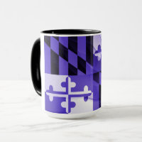Baltimore Purple State Flag Café Mug