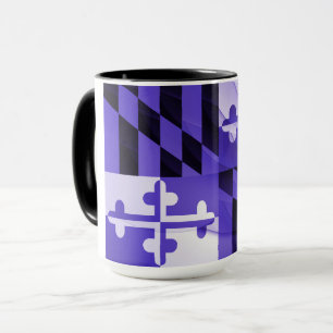 Caneca Baltimore Purple State Flag Café Mug
