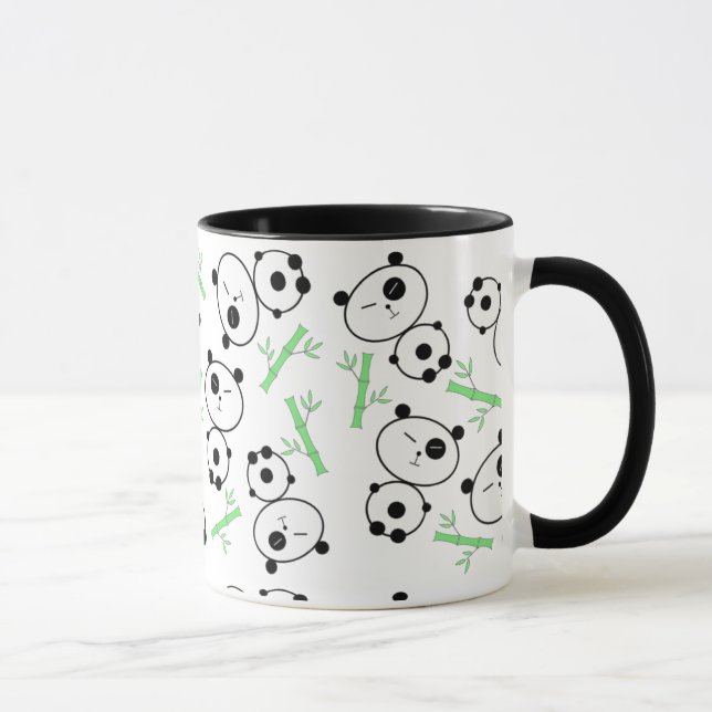 Caneca Bambu e pandas (Direita)