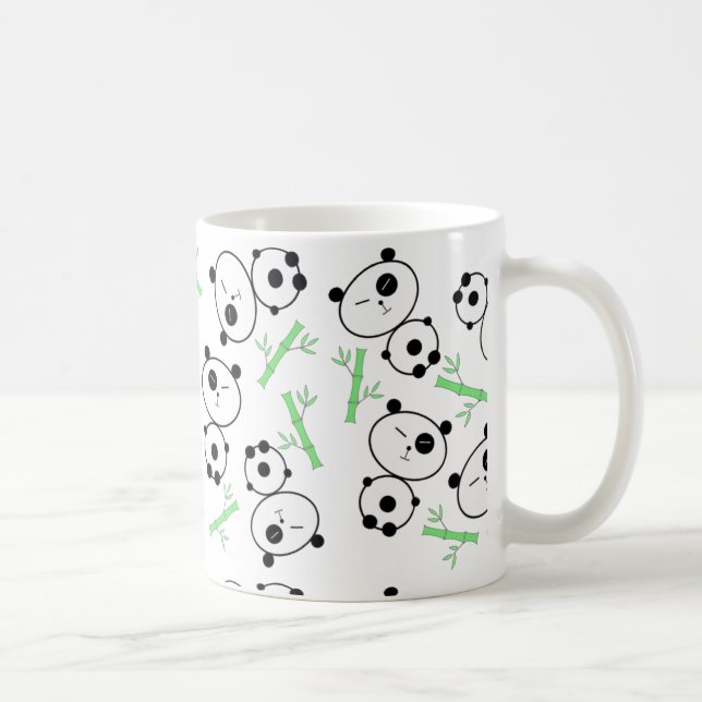 Caneca Bambu e pandas (Direita)