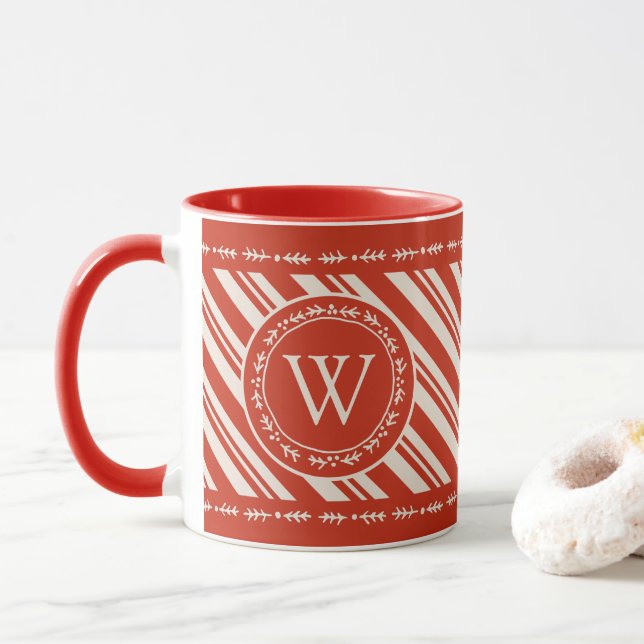 Caneca Banda de Canas Monogramas (Com Donut)