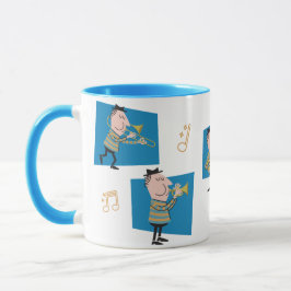 Caneca Banda de Jazz