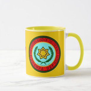 Caneca Banda oriental do selo Cherokee