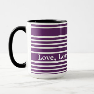 Caneca Banda roxa giro projetada