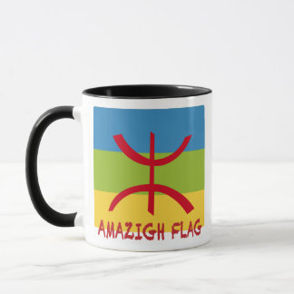Caneca Bandeira Amazigh - Bandeira-Drapeau Amazigh