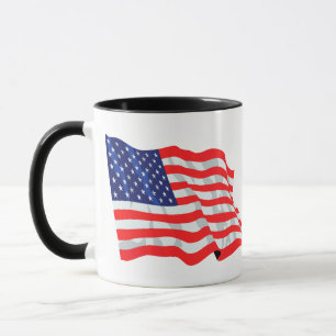 Caneca bandeira americana