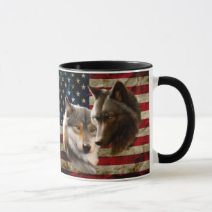 Caneca Bandeira Americana