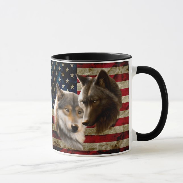 Caneca Bandeira Americana (Direita)