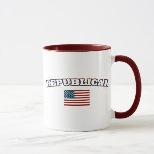 Caneca Bandeira americana republicana