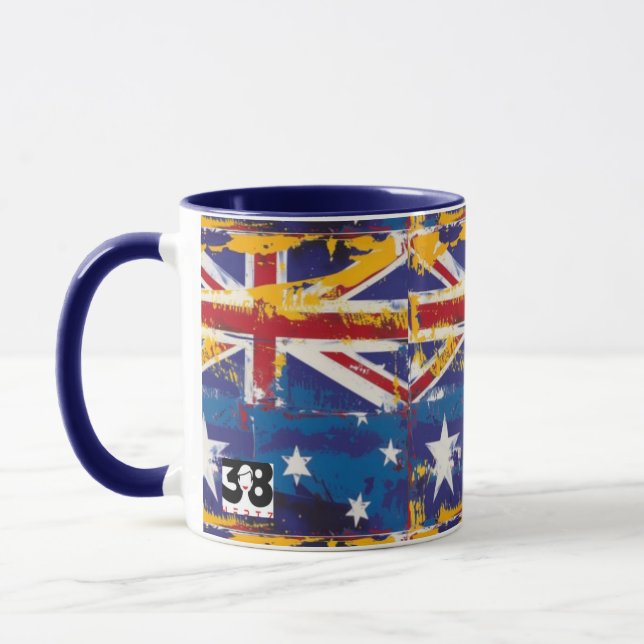 Caneca Bandeira australiana (Esquerda)