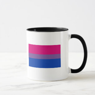 Caneca Bandeira bissexual do orgulho