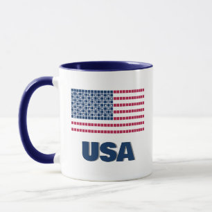 Caneca Bandeira da América