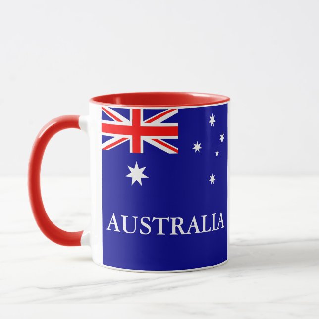 Caneca Bandeira da Austrália (Esquerda)