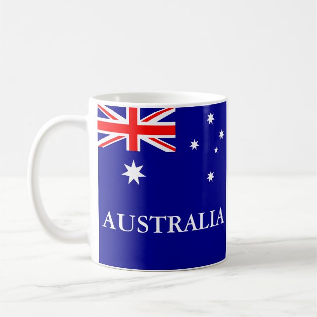 Caneca Bandeira da Austrália (Esquerda)