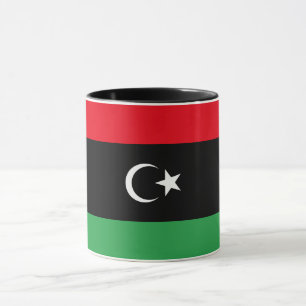 Caneca Bandeira da Líbia