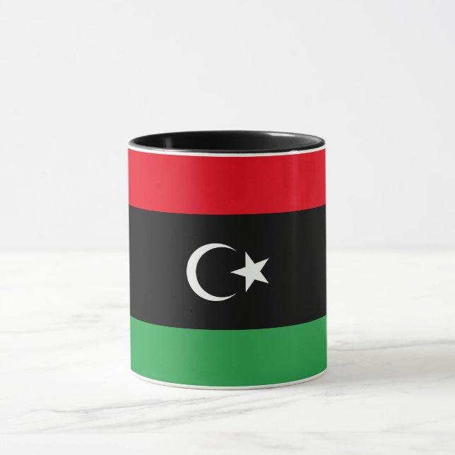 Caneca Bandeira da Líbia (Centro)