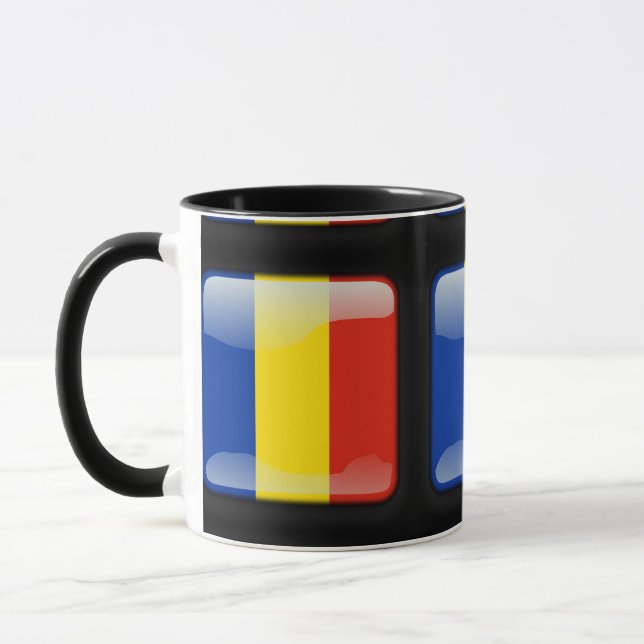 Caneca Bandeira da Moldávia (Esquerda)