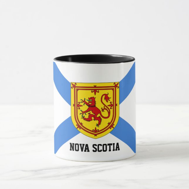 Caneca Bandeira da Nova Escócia (Centro)