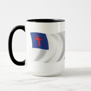 Caneca Bandeira da Religião Cristã