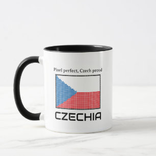Caneca Bandeira da Tchechia