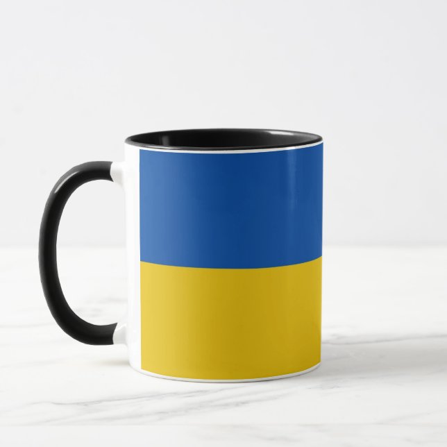 Caneca Bandeira da Ucrânia (Esquerda)